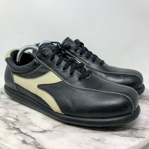 Brunello Walking Leather Sneakers 10.5 Mens Casual Academia Preppy Sporty